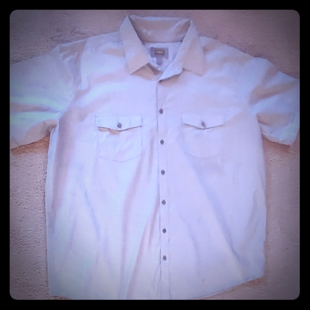 Foundry mens big and tall button up